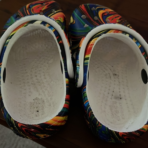 Crocs tie dye kids size 5 - Picture 4 of 6